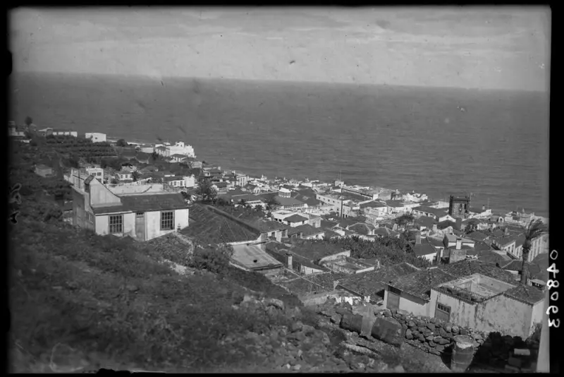 Vista parcial de Santa Cruz de La Palma